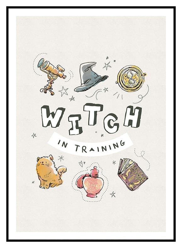 Harry Potter™ - Witch in Training Plakat (30x40 cm) - Poster Store