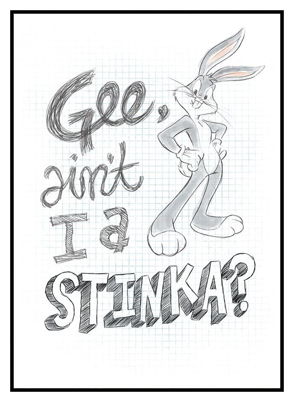 Looney Tunes™ - Ain’t I a Stinka? Affiche (30x40 cm) - Poster Store