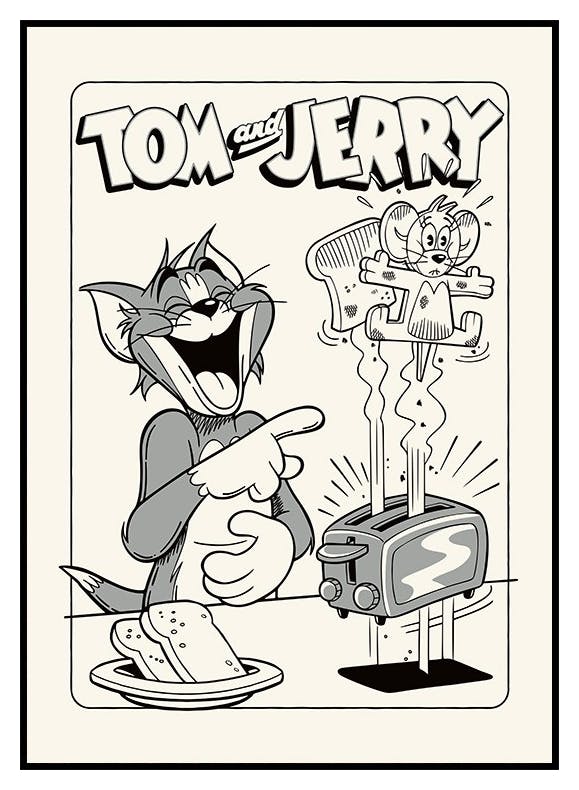 Tom & Jerry™ - Toasted Plakát (50x70 cm) - Poster Store