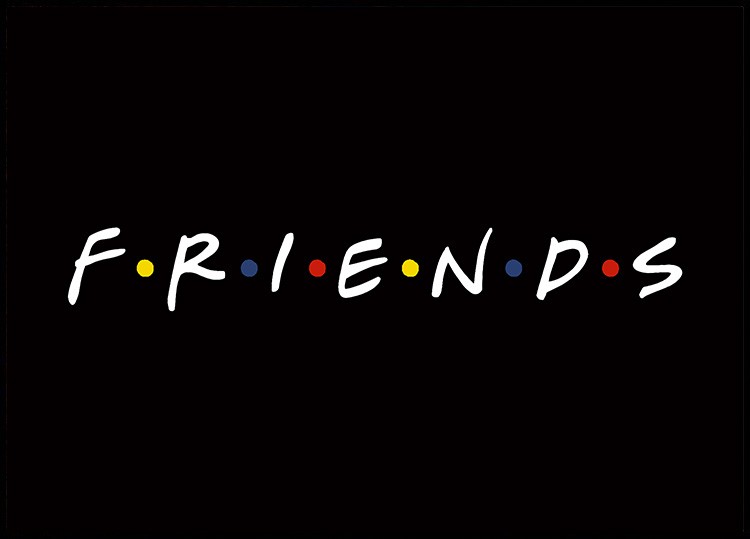 friends tv show logo