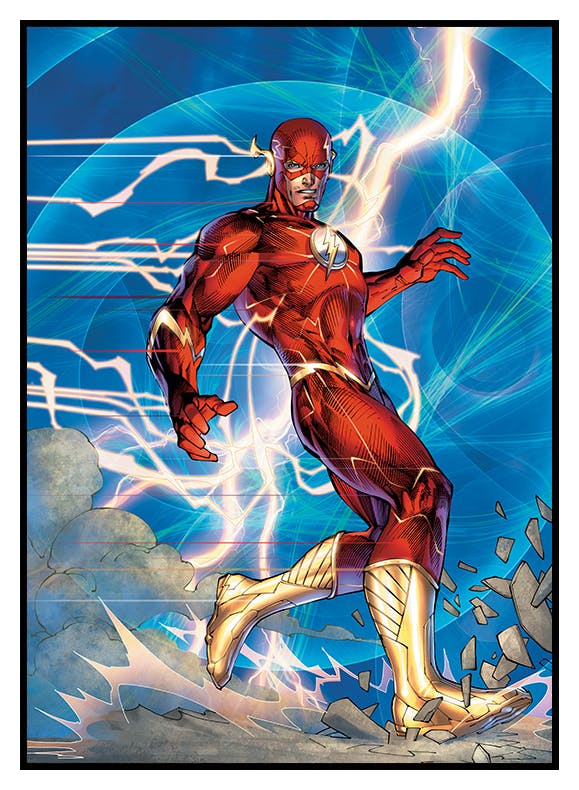 The Flash™ - Lightning Poster (30x40 cm) - Poster Store