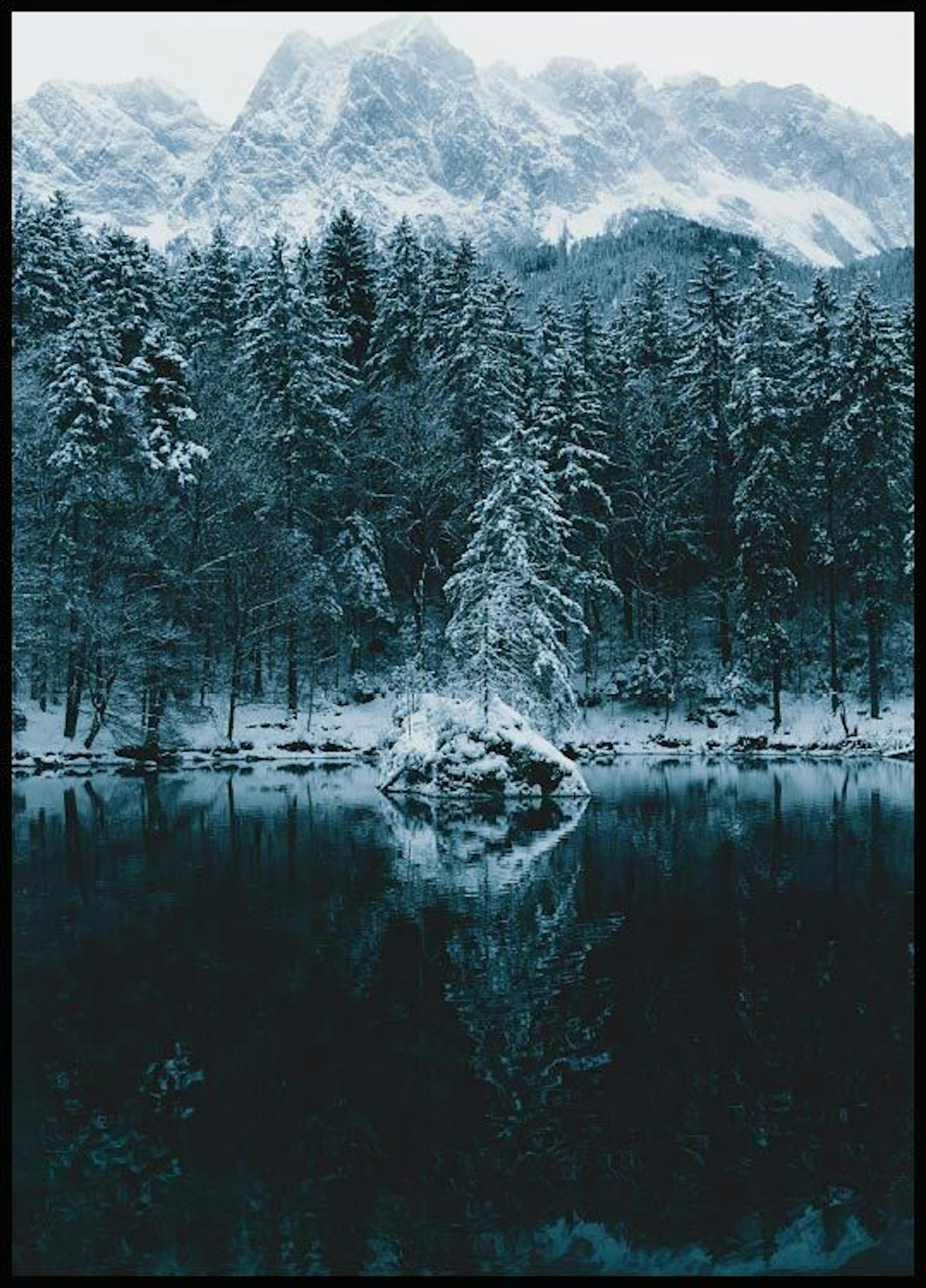 Winter Lake Poster 0